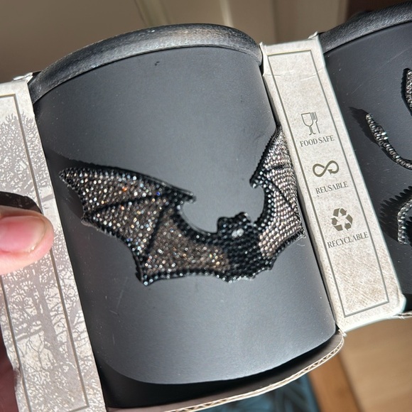 Halloween three-piece glass canister with wooden lid 👻🦇🕷️ - Picture 8 of 15